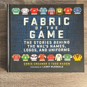 Fabric of the Game: NHL Stories Book by Chris Creamer & Todd Radom